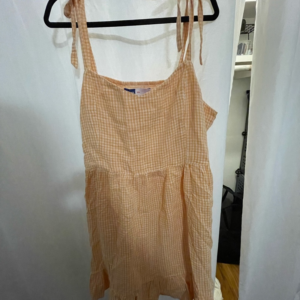 Old Navy gingham dress